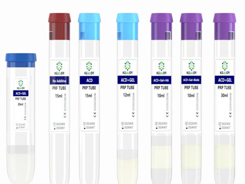 KEALOR platelet rich plasma prp tube with separating gel(acd gel, sodium citrate) with biotin ,ha ,activator prp for sale